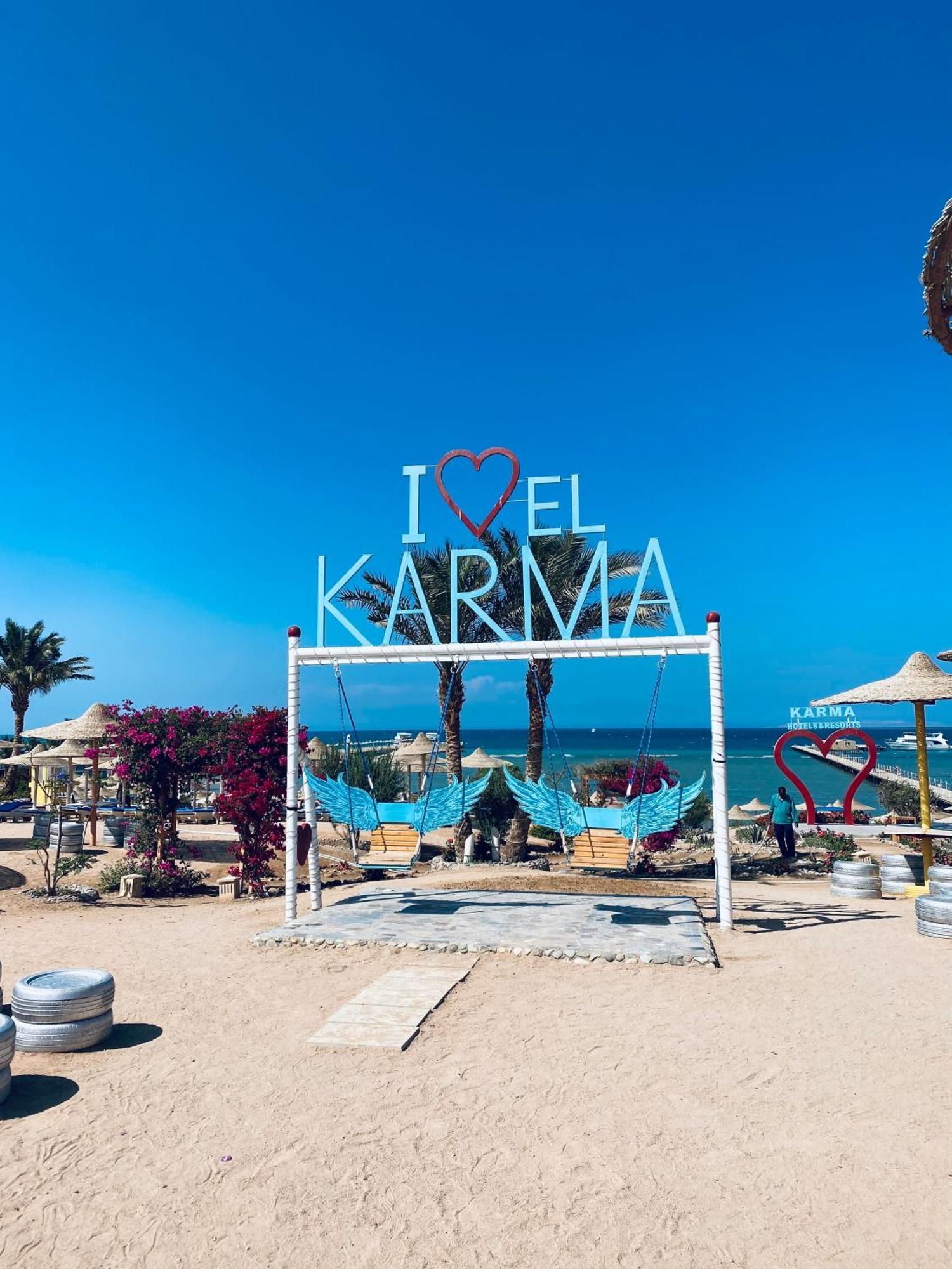 Apartment In El Karma Aqua Beach Resort Hurghada Near El Gouna Bagian luar foto