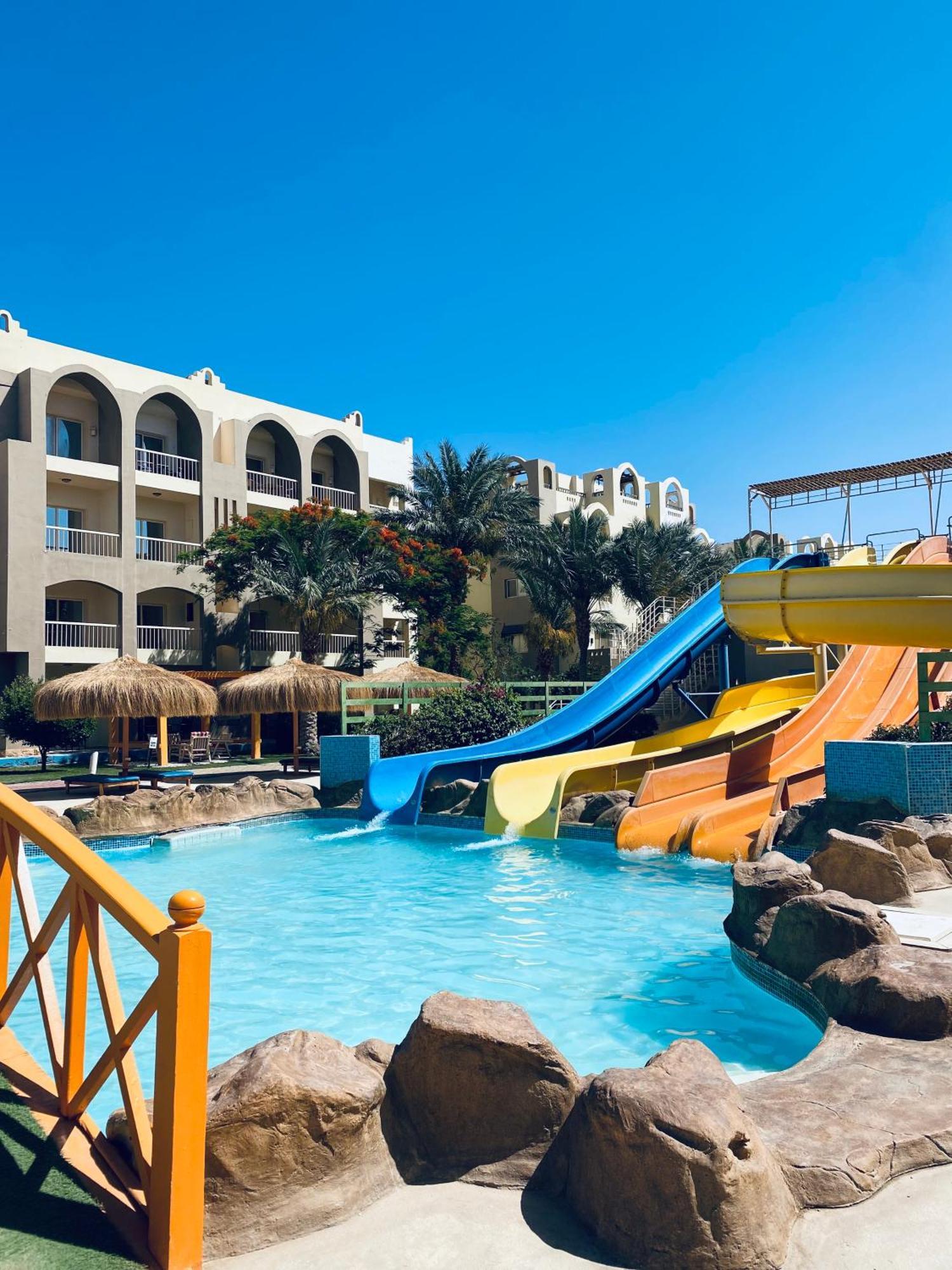 Apartment In El Karma Aqua Beach Resort Hurghada Near El Gouna Bagian luar foto